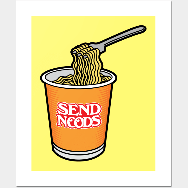 Send Noods Wall Art by Surta Comigo